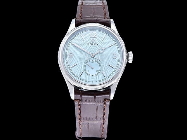 39mm Perpetual 1908 52509 Steel 7140 Blue Dial RL-25192