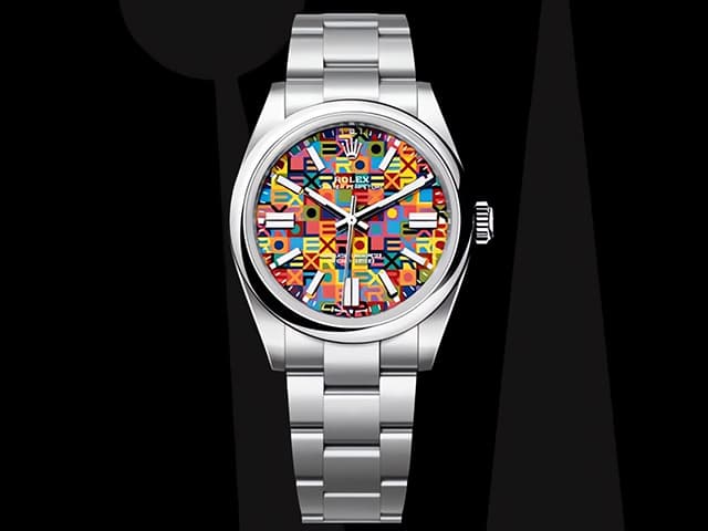 41mm Oyster Perpetual 3230 Steel 134300 Multicoloured Dial Dial RL-26057
