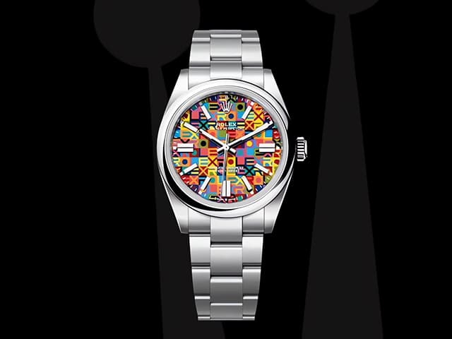 36mm Oyster Perpetual 3230 Steel 126000 Multicoloured Dial Dial RL-26058