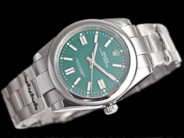 41mm Oyster perpetual 124300 Green Dial Steel RL1042