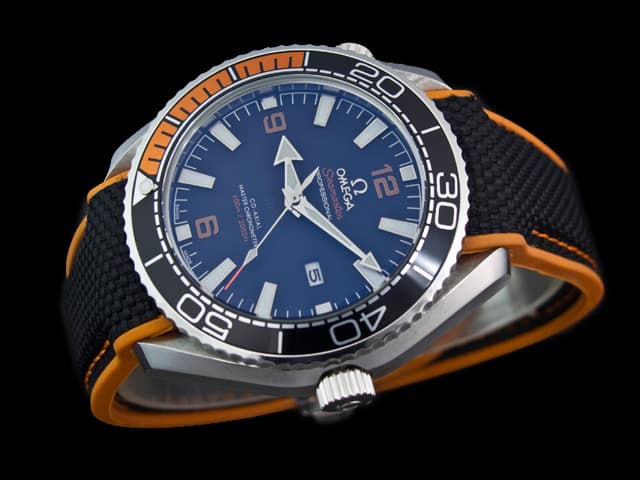 43mm Rubber Strap Seamaster Planet Ocean 600m Automatic Black Dial OM527