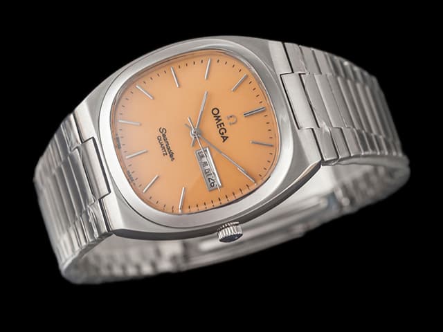 35mm Seamaster Square Unisex Steel Yellow Dial OM629