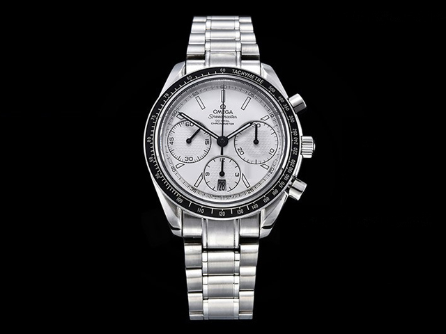 40mm Speedmaster Racing 3330 Automatic White Dial Steel OMG-21152