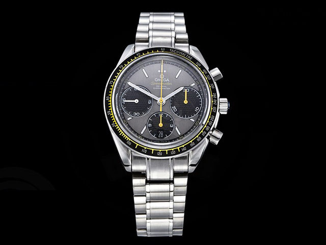 40mm Speedmaster Racing 3330 Automatic Grey Dial Steel OMG-21156