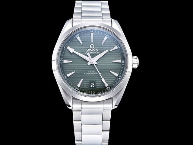 41mm Aqua Terra 8900 Green Dial Steel OMG-24083