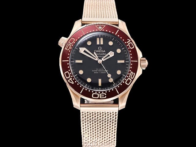 Bronze Gold 42mm Seamaster Diver 300M 8806 Black Dial OMG-25012