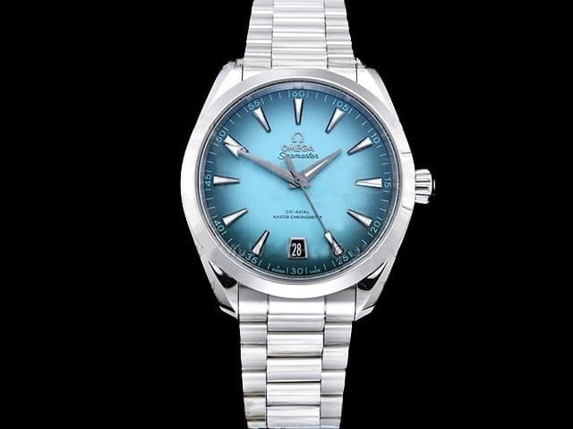 41mm Aqua Terra 8900 Turquoise Blue Dial Steel OMG-25013