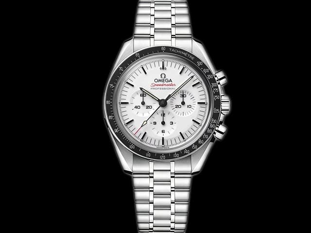 43mm SpeedMaster MoonWatch Handwind 3861 Steel White Dial OMG-26002