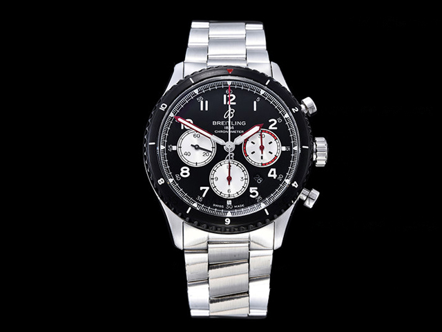 43mm Navitimer 8 B01 Chronograph 7750 Steel BL-21024