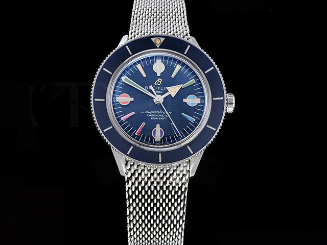 42mm Superocean Heritage 57 Capsule 2824 Automatic Blue Dial Steel BL-22024