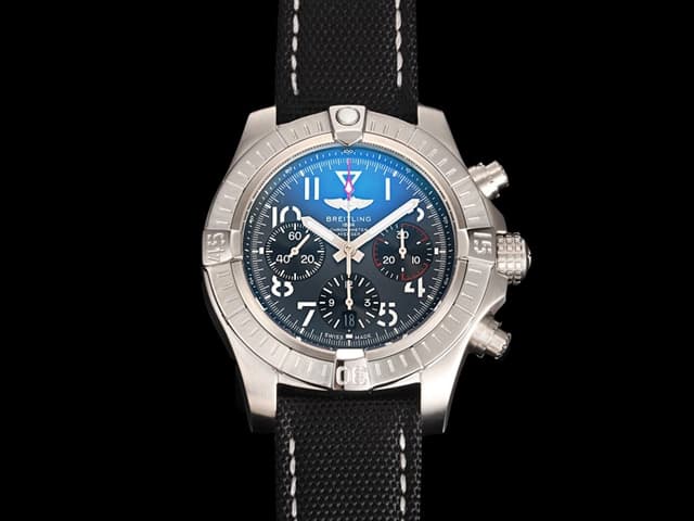 45mm Leather Strap Avenger B01 7750 Automatic Chronograph BL-24001