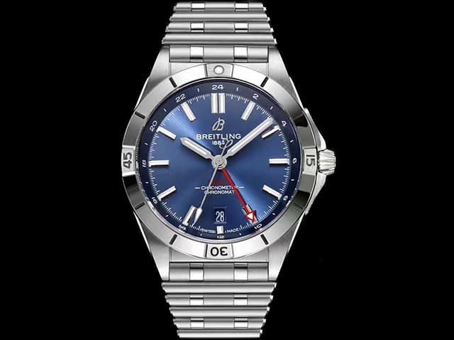 40mm Chronomat GMT 2836 Automatic Steel Blue Dial BL-24013