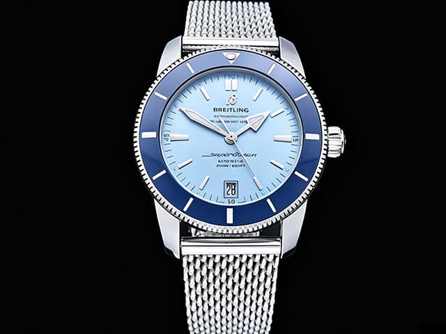 42mm Superocean Heritage II 2824 Automatic Ice Blue Dial Steel BL-26062