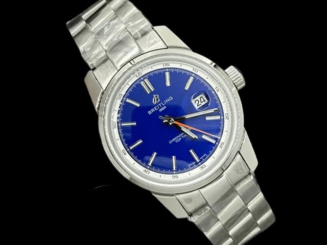 43mm Top Time B31 Automatic Steel Blue Dial BL823
