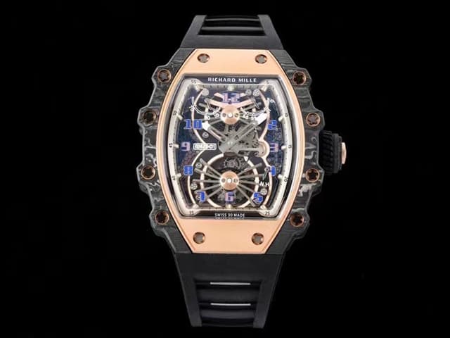 RM21-01 Aerodyne Real Tourbillon NPNT Rubber Strap RM-23022