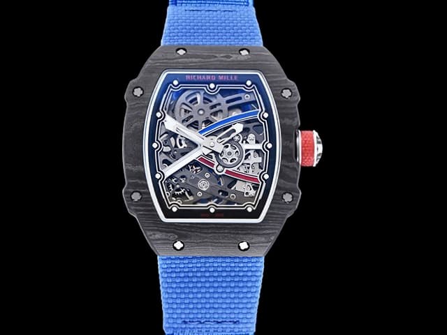 NTPT Carbon RM67-02 Sebastien Ogier Blue Nylon Strap RM-26021