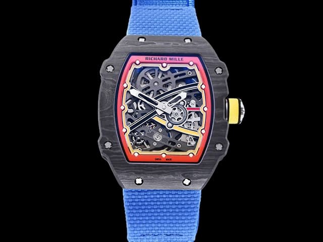 NTPT Carbon RM67-02 France Alexander Zverev Blue Nylon Strap RM-26022