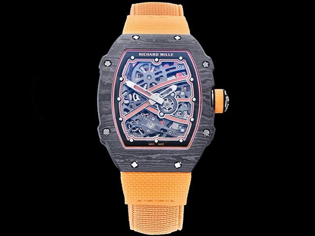 NTPT Carbon RM67-02 Lando Norris Orange Nylon Strap RM-26042