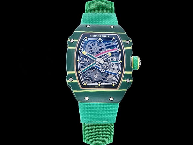 NTPT Carbon RM67-02 Wayde van Niekerk Green Nylon Strap RM-26043