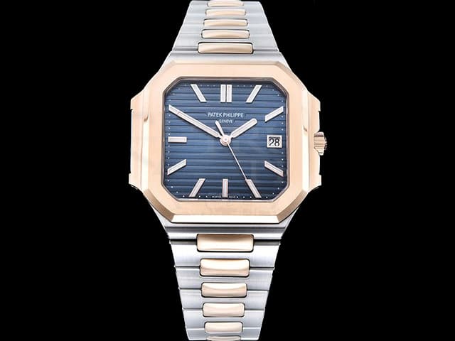 Two Tone 45mm Cubitus 5821 330 Automatic Steel Blue Dial PP-25003