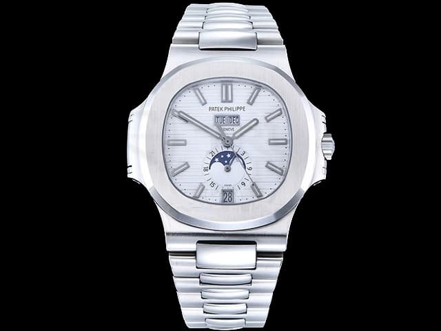 41mm Nautilus Annual 5726 9015 Automatic Steel White Dial PP-25031