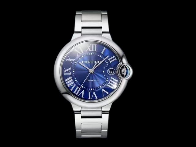 42mm Ballon Bleu 2824 Automatic Steel Blue Dial CAR-23002