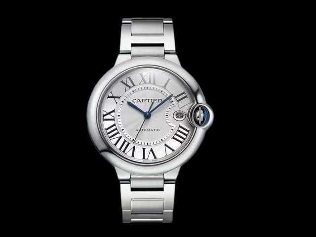 42mm Ballon Bleu 2824 Automatic Steel White Dial CAR-23003