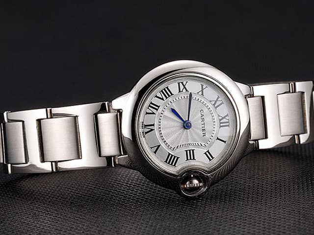 28mm Ballon Bleu Lady Quartz Steel White Dial CT57