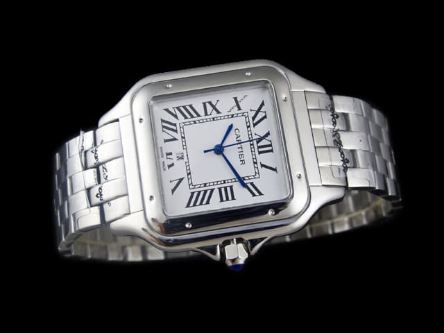 32mm Panthere Quartz Steel White Dial CT670