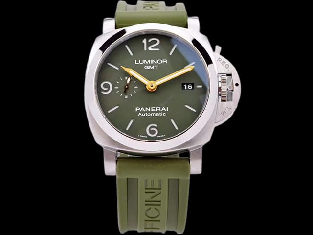 44mm Luminor Mahendra Singh Dhoni PAM 1056 Green Dial PAN-19013