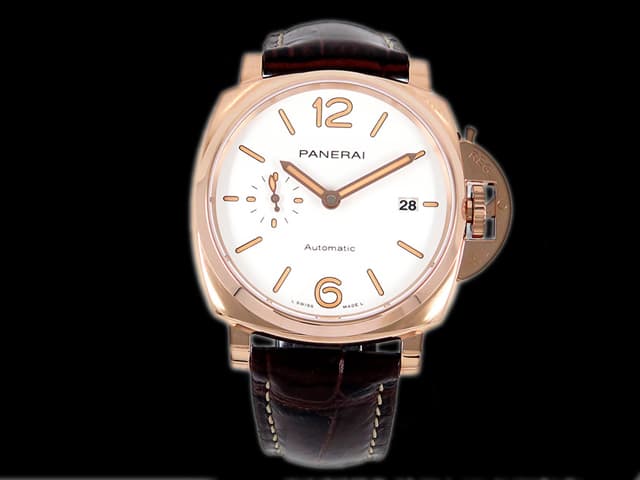 Goldtech 42mm Luminor Due PAM 1042 White Dial PAN-21001