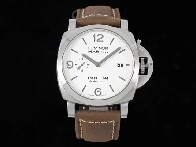 42mm Luminor Marina PAM 1394 White Dial PAN 21021 PAN 21021