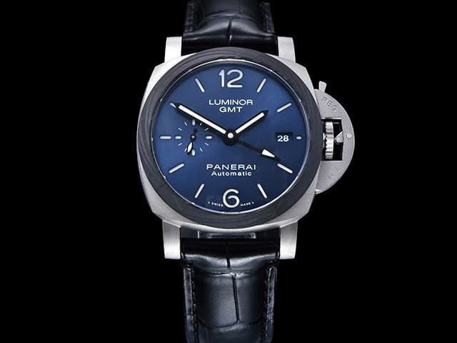 Titanium Carbotech 42mm Luminor 1950 3 Days GMT PAM 1279 Blue Dial PAN-23011