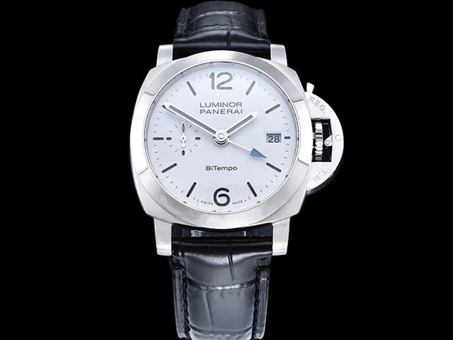 40mm Luminor Quaranta BiTempo Automatic PAM 1367 White Dial PAN-24021