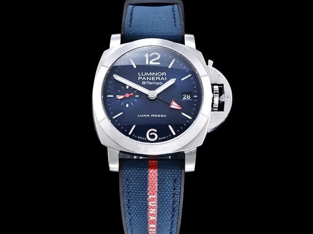 40mm Luminor Quaranta Bitempo Luna Rossa PAM 1404 Blue Dial PAN-24023