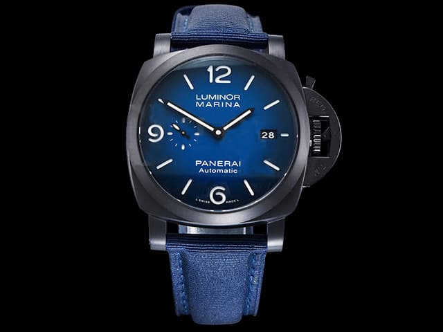 DLC 44mm Luminor Marina PAM 2319 Blue Dial PAN-25022