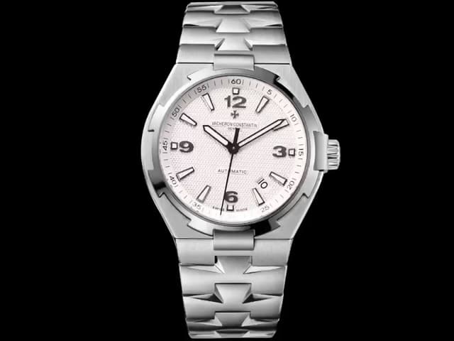 42mm Overseas 47040 9015 Steel Automatic White Dial VC-21021