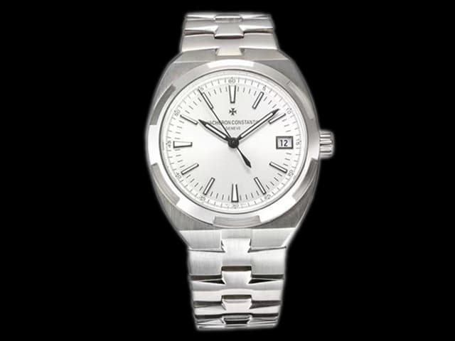 41mm Overseas 4500 9015 Steel Automatic White Dial VC-21101