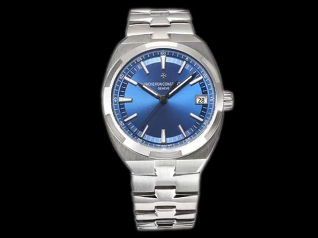 41mm Overseas 4500 9015 Steel Automatic Blue Dial VC-21102