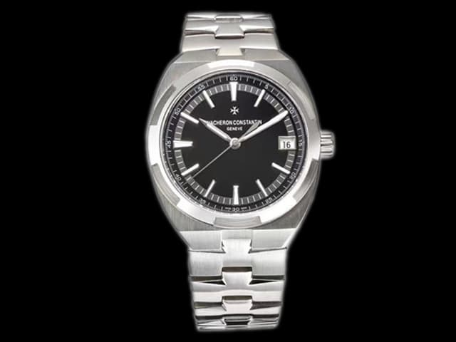 41mm Overseas 4500 9015 Steel Automatic Black Dial VC-21103