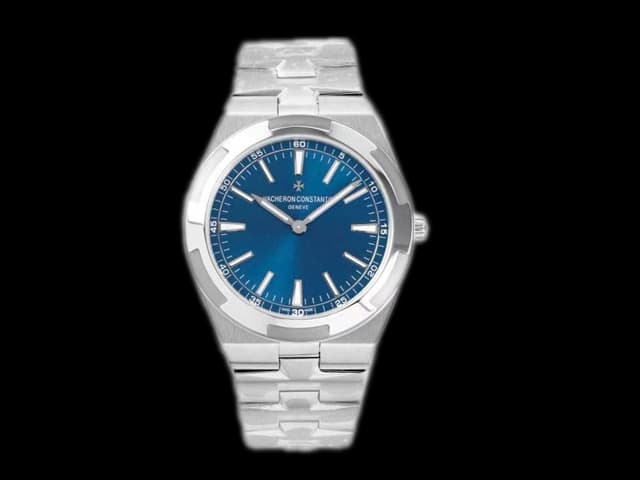 40mm Overseas Ultra-Thin 2000 9015 Steel Automatic Blue Dial VC-22002