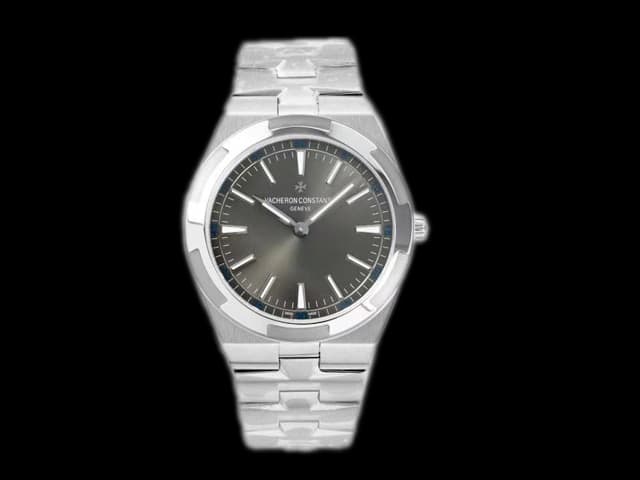 40mm Overseas Ultra-Thin 2000 9015 Steel Automatic Grey Dial VC-22004