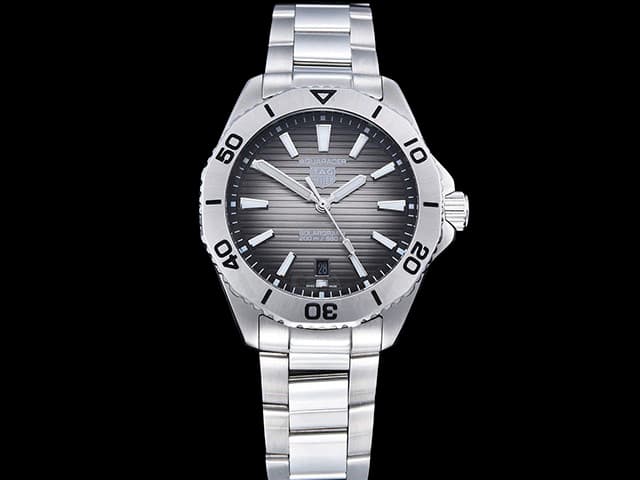 40mm Aquaracer Solargraph Steel Automatic Grey Dial TAG1003