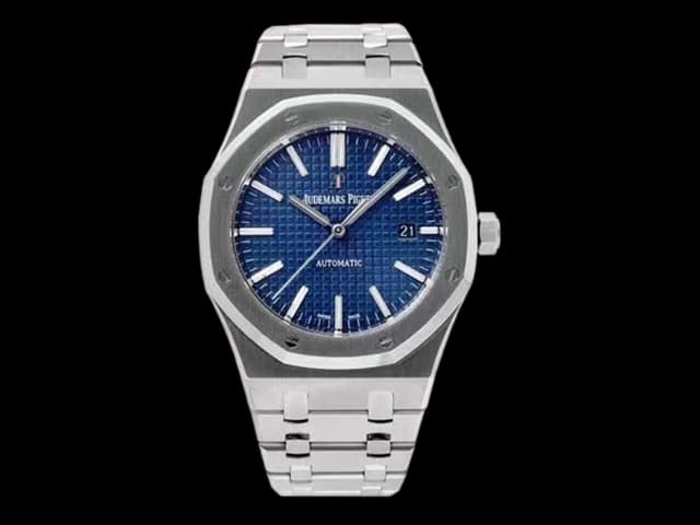 41mm Royal Oak Selfwinding 3120 Steel 15400 Blue Dial AP-14014