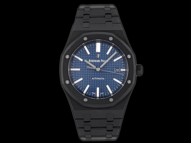 DLC 41mm Royal Oak 15400 3120 Automatic Blue Dial AP-21003