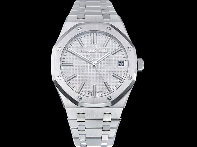 41mm Royal Oak Selfwinding 50th Anniversary 15550 Automatic White Dial AP-23013