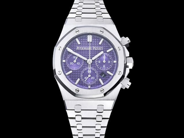 41mm Royal Oak Chronograph 26240 50th Anniversary Steel Purple Dial AP-24003