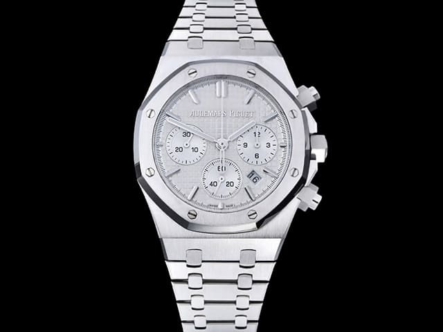 41mm Royal Oak Chronograph 26240 50th Anniversary Steel White Dial AP-24004