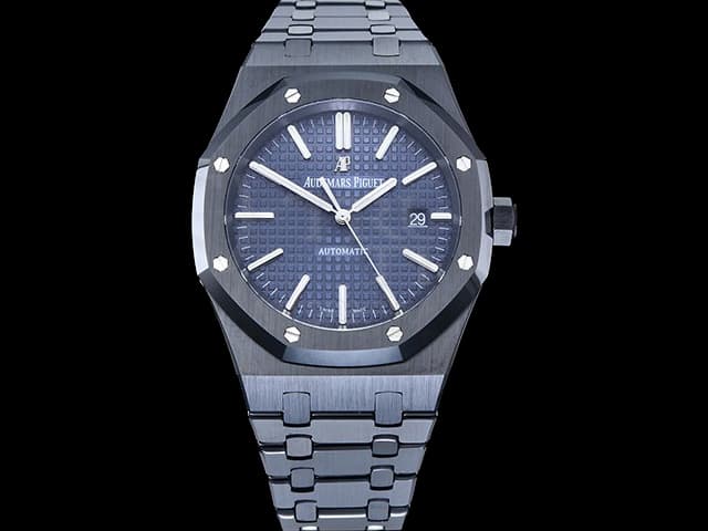 Ceramic 41mm Royal Oak 15400 3120 Blue Dial AP-25053