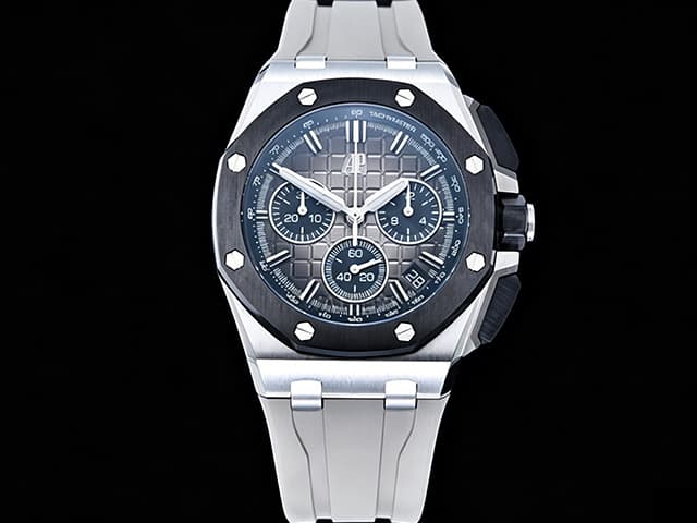 43mm Royal Oak Offshore Chronograph 26420 Rubber Strap Brown Dial AP-26033